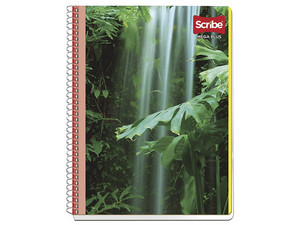 Cuaderno Profesional Scribe Mega Plus de Raya, 100 hojas.