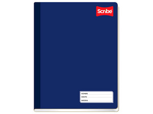 El Cuaderno Cosido Colegial Scribe Clásico C5 Cuadro Chico 100 Hojas (Modelo 1522) mide 20 x 26.25 cm, cuenta con 100 hojas de cuadro chico.