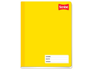 Cuaderno Scribe Francés C5 de 100 Hojas con Pasta Semirrígida (Modelo: 4512) es una opción ideal para quienes buscan calidad y resistencia en sus materiales de escritura.