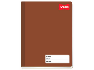 Cuaderno Scribe Francés C7 de 100 Hojas con Pasta Semirrígida (Modelo: 4513) es una opción ideal para quienes buscan calidad y resistencia en sus materiales de escritura.