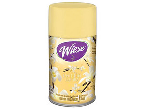 Aromatizante en Aerosol WIESE, de 256ml, Fragancia Vainilla.