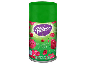 Aromatizante en Aerosol WIESE, de 256ml, Fragancia Hawaian Ginger.