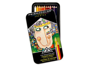 Paquete de colores Prismacolor Premier con 24 piezas.