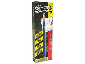 Marcador de Cera Sharpie 2229133, Caja con 12 Piezas. Color Azul.