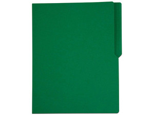Folder Apsa L82-P Tamaño Carta, Color Verde, Caja con 100 piezas.