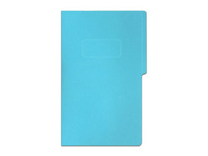 Carpeta Pressboard Fortec FB-3031 con Broche, Color Azul Claro.