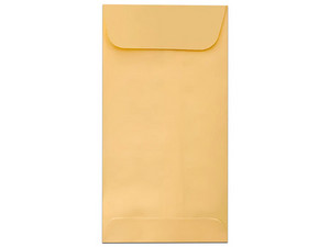 Sobre Manila Fortec S-05-MG, Tamaño Coin, 100 Piezas, Color Amarillo.