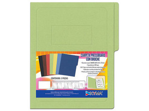 Carpeta PressBoard Kyma CAPRKB-TC-VDC con Broche, Tamaño Carta.