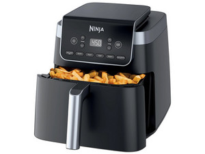 Freidora de Aire Ninja AF181LAA Pro XL 6 en 1, 1750W, Capacidad de hasta 6.1L, Temporizador, Color Negro.