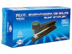 Engrapadora Pilot GM270, Tira Completa, Color Negro.