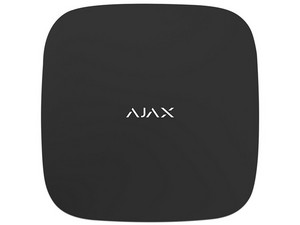 Panel de Control de inteligente Ajax Hub 2 4G, 2000m de Alcance, 100 Dispositivos, Ethernet, LTE. Color Negro.