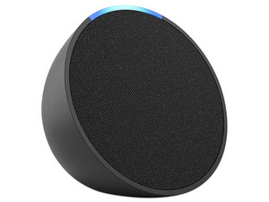 Bocina Inteligente Amazon Echo Pop 1ra Generación con Alexa, Wi-Fi 5. Color Negro.