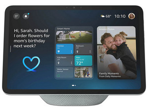 Bocina Inteligente Amazon Echo Show 11, Pantalla LED Touch de 11", Wi-Fi, Color Blanco.