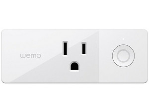 Enchufe Inteligente Wemo F7C063 de 120V, 15A, Wi-Fi.