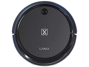 Robot Aspiradora Inteligente Lanix XRobot LXCRG, Barre y Trapea, 2600mAh, Compatible con Google Assistant y Amazon Alexa, Color Negro.