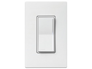 Atenuador táctil Lutron Sunnata Dimmer Pro para línea Radio Ra3. Color Blanco.