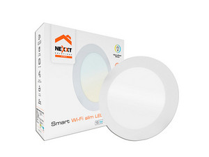 Luz LED Inteligente Nexxt NHB-W710, Luz Cálida y Fría, Compatible con Siri, Alexa y Google Assistant, Color Blanco.