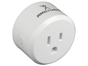 Conector inteligente Perfect Choice PC-108054, compatible con Google Home y Alexa.