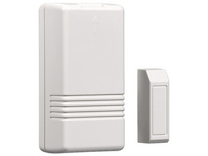Contacto Magnético Resideo Inalámbrico para Puertas y Ventanas. Incluye Imán Transmisor de Dos Zonas, Alcance De Una Milla, Material Plástico, Compatible Con Sistemas De Alarma Resideo Home 5800 Series. Color Blanco.