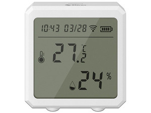 Sensor Wi-Fi Steren, Temperatura y Humedad con Pantalla Digital.