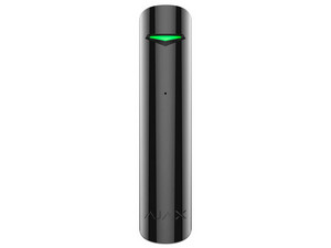 Detector de rotura de cristal Ajax GlassProtect, Inalámbrico. Color Negro