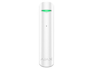 Detector de rotura de cristal AJAX GlassProtect W, Inalámbrico, Color Blanco.