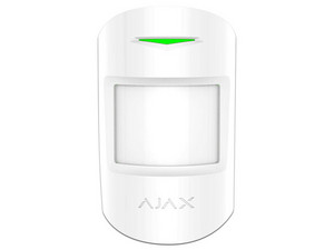 Detector de Rotura de Cristal y Movimiento AJAX CombiProtec W, hasta 12m. Color Blanco.