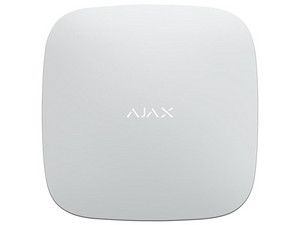 Panel de alarma AJAX Hub2Plus W, Conexión Ethernet, WiFi, LTE, Control mediante aplicación para smartphone, Color Blanco.