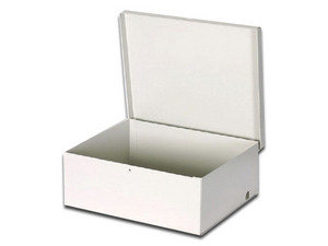 Gabinete Metálico AV TT004 para Módulos DSC SECO LARM BEIGE, Lamina y Bisagra de Alta Calidad.