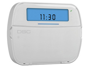 Teclado cableado con íconos de transceptor DSC  HS2ICNRF9,  POWERG integrado.