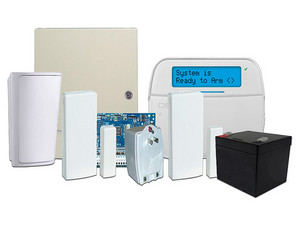 Kit Sistema de Alarma DSC NEO-RF-LCD-3G.