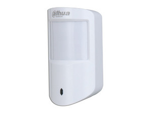 Detector PIR Inalámbrico Dahua DHI-ARD2231-W2, inmunidad de mascotas, alarma de batería baja.