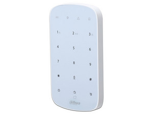Teclado Inalámbrico Dahua DHI-ARK30T-W2 para Armado y Desarmado. Color Blanco.