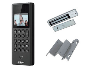 Paquete de Control de Acceso DAHUA con Panel DHI-ASI3203E, Cerradura Magnética y Sensor ASF280ZL-V1.