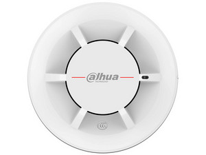 Detector de Humo Dahua DHI-HY-C131, Con Cámara Fotoeléctrica Dual para Detección Eficiente, Color Blanco.