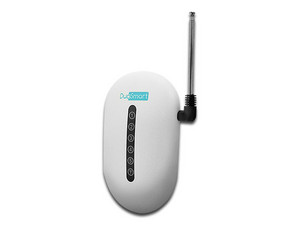 Repetidor De Señal DuoSmart CREP1, RF, 433MHz, Compatible Serie C. Color Blanco.