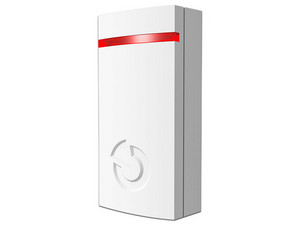 Detector de temblores Jablotron JA-111SH, tipo BUS. Color Blanco.