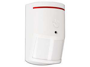 Detector de movimiento y rotura de cristal Jablotron JA-120PB, tipo BUS. Color Blanco.