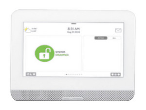 Kit de Sistema de Alarma Qolsys IQ4HUB PACK, Incluye Panel IQ 4 HUB de 7" Multi-Touch, 1 sensor PIR inalámbrico PG9914, 2 Sensores Magnéticos PG9303, Color Blanco.