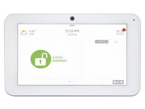 Panel de Alarma All in One Qolsys IQ4 HUB, Pantalla de LCD de 7" Multi-Touch, Resolución de 1024 x 600, Desbloqueo por Bluetooth, Wi-Fi, Color Blanco.