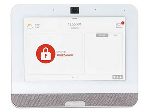 Sistema de Alarma QOLSYS IQPanel4 IQP4006 Autocontenido, con Pantalla Tactil de 7", con 4 Bocinas integradas (4W), Compatible con Sensores Power G 915 Mhz + Honeywell 345 Mhz.