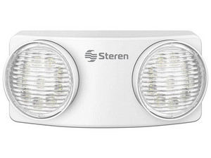 Lámpara LED Steren de Emergencia, Luces direccionables, hasta 8 horas de uso.