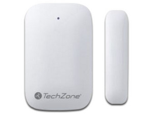 Sensor de puerta o ventana TechZone, 70m. Color blanco.