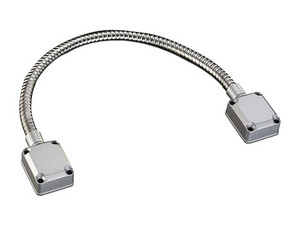 Lazo de puerta para Protección de cableado en instalación de chapa magnética, cerradura, botón o control de acceso en general