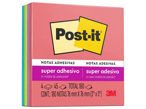 Block de notas Post-it Style 7.6cm x 7.6cm, 1 pieza.