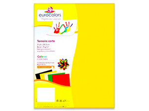 Papel Cortado Eurocolors Tamaño Carta, Colores Arcoíris Festive, Paquete Con 100 Hojas.