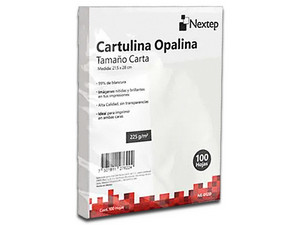 CARTULINA OPALINA CARTA MARFIL