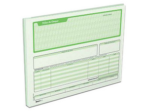 Póliza de Cheque Rayter 08POCHTO Tamaño Oficio Formato A4. Color Blanco.