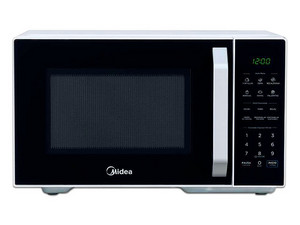 Horno de Microondas Midea MMDX11S2BW de 31L, 110V. Color Negro/Blanco.