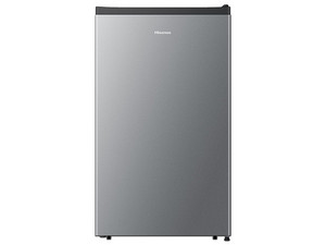 Frigobar Hisense RR33D6AGX1 de 3.3 pies cúbicos, Acero inoxidable, Color Plata.